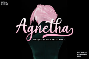 Agnetha: The Script Handwritten Font for Authentic Craft Branding