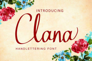 Clana: The Handwritten Font That Elevates Your Brand Identity