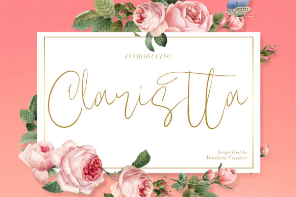 Claristta: The Script Handwritten Font for Authentic Branding