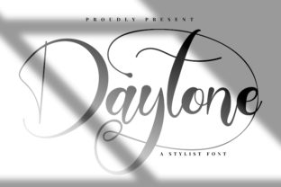 Daytone: A Beautiful Handwritten Typeface for Editorial Design