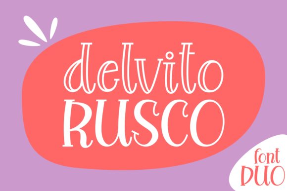 Delvito Rusco: The Perfect Script Handwritten Font for Small Business Branding