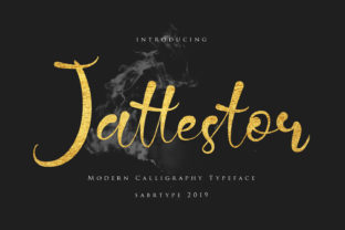 Jattestor: The Modern Calligraphy Typeface for Polished Branding