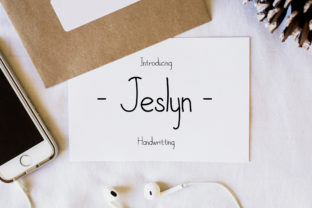 Jeslyn: A Sweet Script Handwritten Font for Your Creative Projects