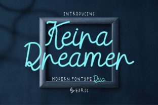 Keira Dreamer: A Playful Handwritten Typeface for Makers