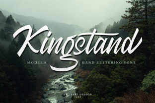 Kingstand: The Modern Script Handwritten Font for Creative Makers