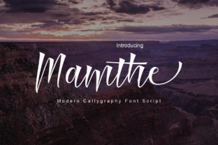 Mamthe: The Modern Calligraphy Font for Authentic Branding