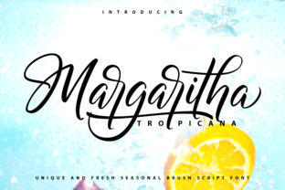 Margaritha Tropicana: A Premium Script Handwritten Font for Editorial Design