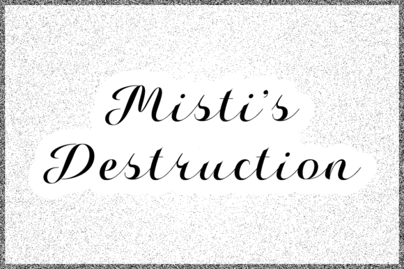 Misti s Destruction: A Stylish Calligraphy Typeface for Web Design