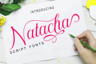 Natacha: A Modern Script Handwritten Typeface for Authentic Web Design