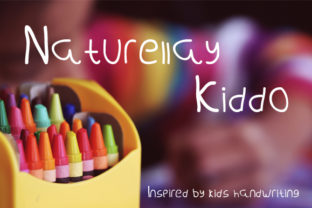 Naturellay Kiddo: A Playful Script Handwritten Font for Editorial Design