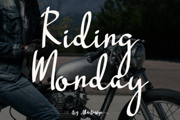 Riding Monday: A Classy Typeface for Editorial Design