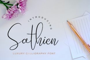 Sathien: The Elegant Script Font for Upscale Branding