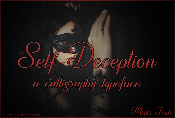 Self-Deception: The Elegant Calligraphy Typeface for Your Brand