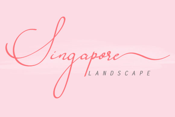 Singapore Landscape: The Classy Typeface for Editorial Excellence
