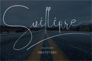 Suillirre: A Modern Handwritten Typeface for Editorial Design