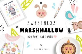Sweetness Marshmallow Duo: The Handwritten Font for Warm Campaigns
