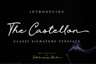 The Castellon: A Classy Signature Typeface for Modern Campaigns