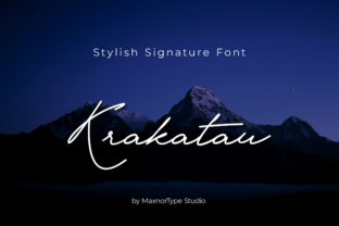 Upgrade Your Brand with the Krakatau Handwritten Typeface