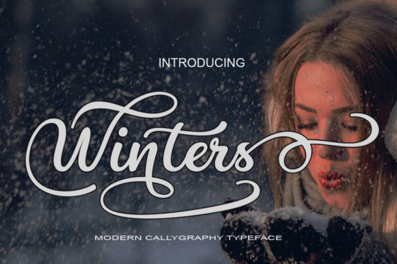 Winters: The Romantic Script Handwritten Font for Modern Web Design